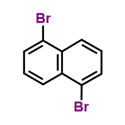 1,5-Dibromonaphthalene Structure