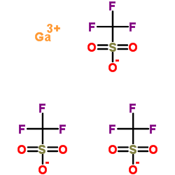 三氟甲磺酸镓结构式
