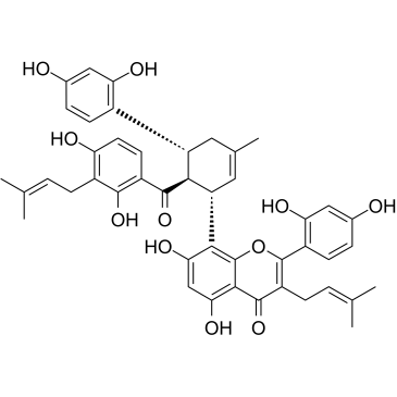 桑皮酮H结构式