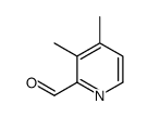 3,4-dimethylpyridine-2-carbaldehyde Structure