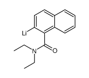lithium salt of N,N-diethyl-1-naphthtamide结构式