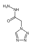 tetrazol-1-ylacetic acid hydrazide结构式