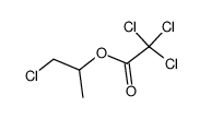 trichloro-acetic acid-(β-chloro-isopropyl ester)结构式