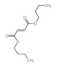 dibutyl but-2-enedioate Structure
