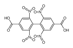 2,2',6,6'-tetranitro-4,4'-biphenyl dicarboxylic acid结构式