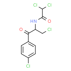 2,2-dichloro-N-[1-(chloromethyl)-2-(4-chlorophenyl)-2-oxoethyl]acetamide picture
