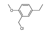 4-ethyl-2-chloromethyl-anisole结构式