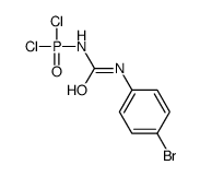 1-(4-bromophenyl)-3-dichlorophosphorylurea结构式