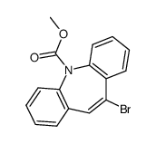methyl 10-bromo-dibenz[b,f]azepine-5-carbamate结构式
