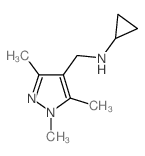 环丙基-(1,3,5-三甲基-1H-吡唑-4-基甲基)-胺图片