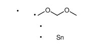 methoxymethoxymethyl(trimethyl)stannane Structure