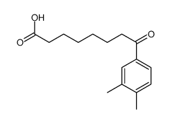 8-(3,4-Dimethylphenyl)-8-oxooctanoic acid structure