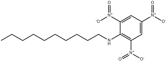 n-decyl-2,4,6-trinitroaniline结构式