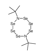 4,8-ditert-butyl-1,2,3,5,6,7,4,8-hexaselenadiazocane Structure