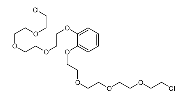 1,2-bis[2-[2-[2-(2-chloroethoxy)ethoxy]ethoxy]ethoxy]benzene结构式