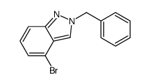 2-benzyl-4-bromo-2H-indazole Structure