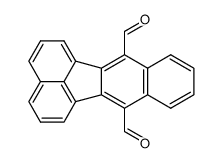 benzo(k)fluoranthene-7,12-dicarboxaldehyde Structure