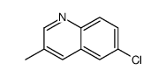 6-氯-3-甲基喹啉结构式