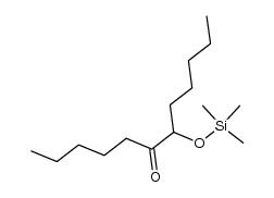7-((trimethylsilyl)oxy)dodecan-6-one结构式