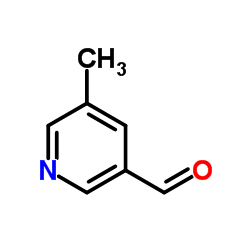 5-甲基吡啶-3-甲醛结构式