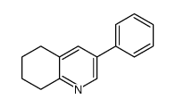 3-phenyl-5,6,7,8-tetrahydroquinoline结构式