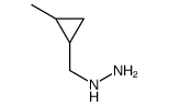 (2-methylcyclopropyl)methylhydrazine Structure