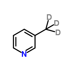 3-甲基吡啶-D3结构式
