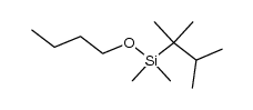 butoxy(2,3-dimethylbutan-2-yl)dimethylsilane Structure