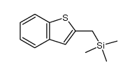(benzo[b]thiophen-2-ylmethyl)trimethylsilane Structure