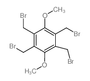 1,2,4,5-tetrakis(bromomethyl)-3,6-dimethoxybenzene (en)Benzene, 1,2,4,5-tetrakis(bromomethyl)-3,6-dimethoxy- (en)结构式