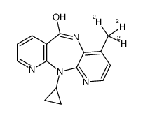 Nevirapine-d3结构式