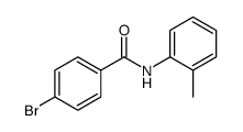 4-Bromo-N-(2-methylphenyl)benzamide结构式