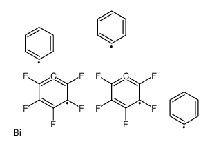 bis(2,3,4,5,6-pentafluorophenyl)-triphenylbismuth Structure