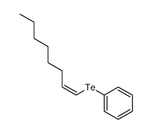 (Z)-1-octenyl phenyl telluride Structure