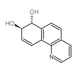 benzo(h)quinoline-7,8-dihydrodiol结构式