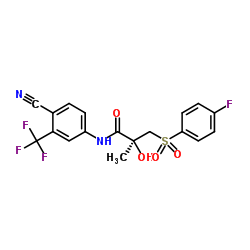 (S)-比卡鲁胺结构式
