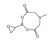 环氧乙基硼酸甲基亚氨基二乙酸酯结构式