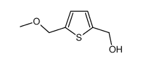 (5-(Methoxymethyl)thiophen-2-yl)methanol结构式