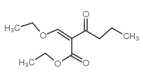 ETHYL 2-BUTYRYL-3-ETHOXYACRYLATE结构式
