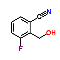 3-Fluoro-2-(hydroxymethyl)benzonitrile Structure
