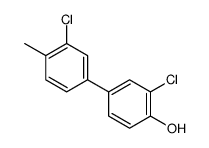 2-chloro-4-(3-chloro-4-methylphenyl)phenol Structure