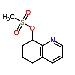 5,6,7,8-Tetrahydro-8-quinolinyl methanesulfonate Structure