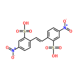 4,4'-dinitro-2,2'-stilbenedisulfonic acid Structure