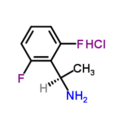 (R)-1-(2,6-Difluorophenyl)ethanamine hydrochloride Structure