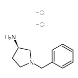 (S)-3-amino-1-benzylpyrrolidine dihydrochloride Structure