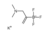 Potassium [3-(dimethylamino)-1-propen-2-yl](trifluoro)borate(1-) Structure