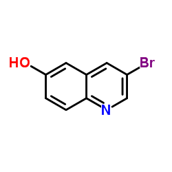 3-溴-6-羟基喹啉结构式