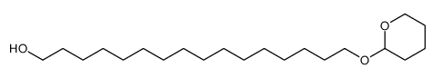 16-(oxan-2-yloxy)hexadecan-1-ol结构式