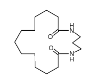 1,5-Diazacyclooctadecan-6,18-dion结构式
