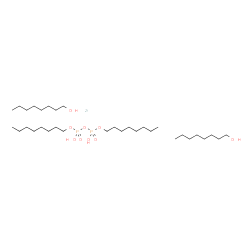 Cyclo-(dioctylpyrophosphato-O,O)-bis-(2-ethylhexanolato)-zirconium Structure